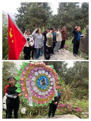 湖南新邵岱水橋黌舍開展清明祭英烈主題運(yùn)動