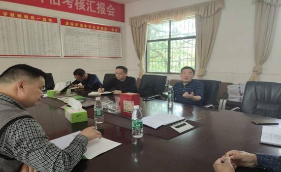 邵陽(yáng)縣教育局向?qū)У浇鸱Q市鎮(zhèn)中學(xué)開(kāi)展調(diào)研