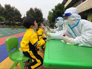 “疫”心為你，檢測(cè)護(hù)航——白倉(cāng)鎮(zhèn)中間幼兒園核酸檢測(cè)紀(jì)實(shí)