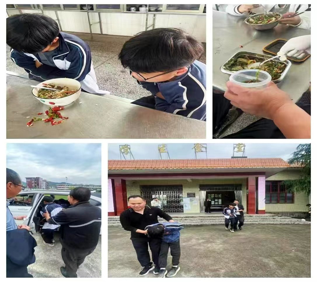 萬(wàn)塘鄉(xiāng)中心學(xué)校開展學(xué)生食物中毒演練