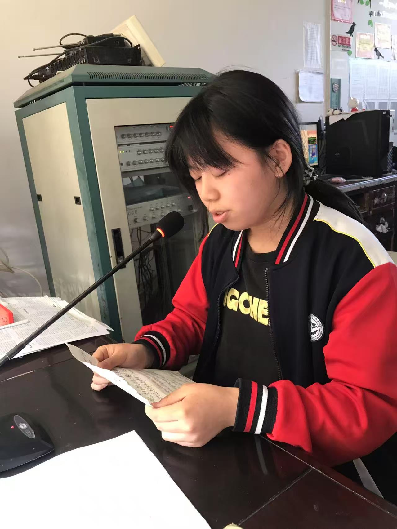 青春聲援，決勝高考 校團委廣播助力高三學(xué)子從容沖刺